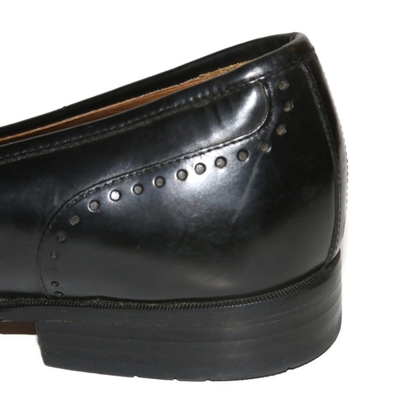 Stacy Adams Sz 11 M Black Comfort-flex Wing Tip main image 7